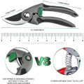Hot sale multi-purpose garden scissors shears Premium SK5 Carbon Steel Blades Hand Pruner for Garden Clippers Tree Cutter